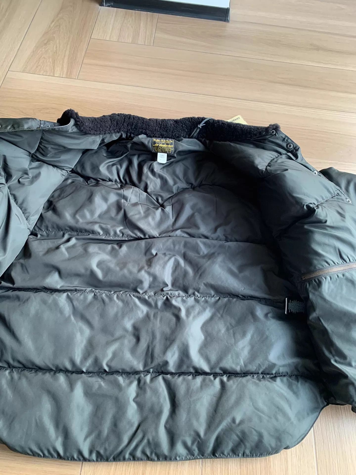 RRL Ralph Lauren RRL Double RL Leather Yoke Distressed Cotton Jacket 24AW XL Size US XL / EU 56 / 4 - 3 Thumbnail