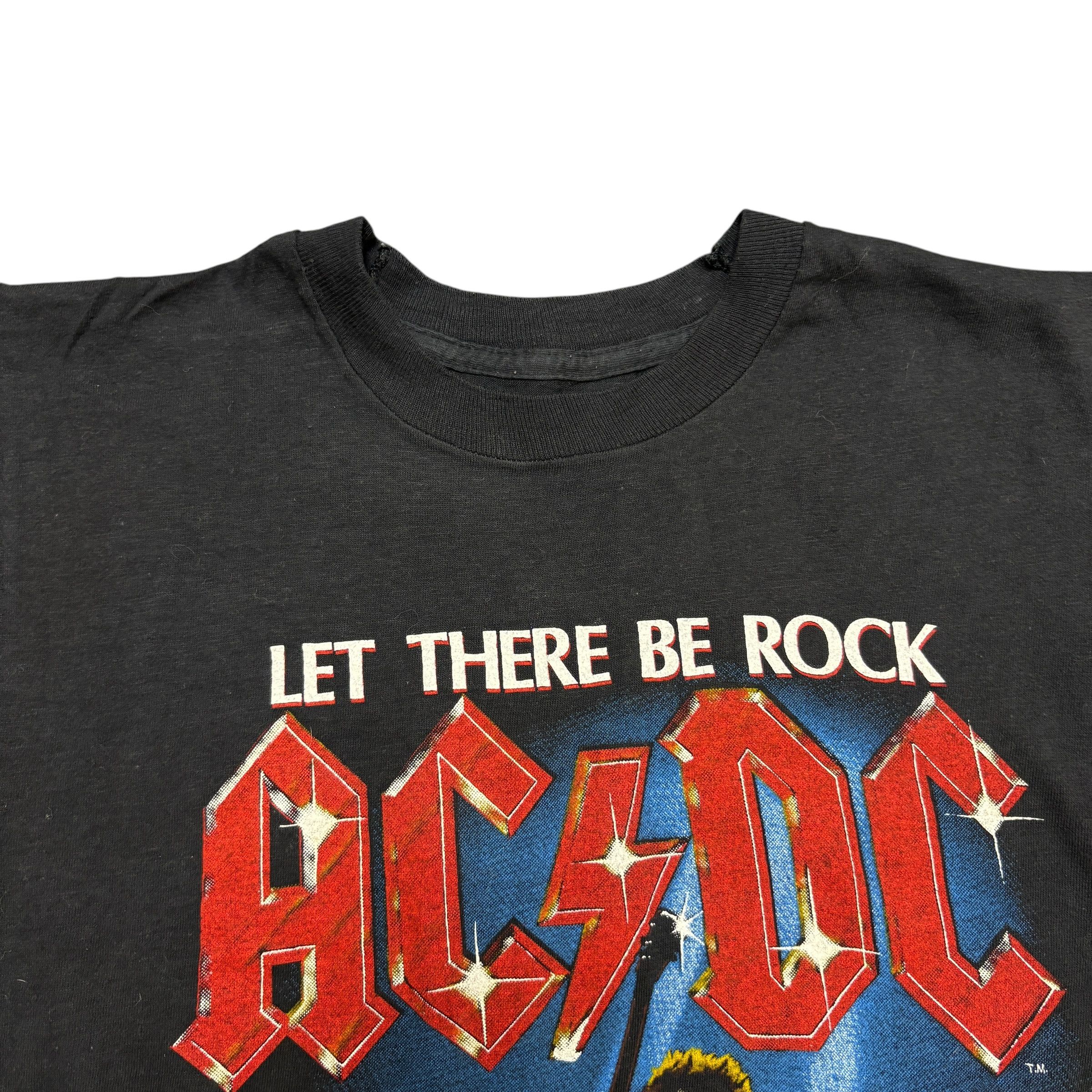 AC/DC Vintage Acdc Shirt 1982 Tour Single Stitch Rock Band Tee Size US S / EU 44-46 / 1 - 6 Thumbnail