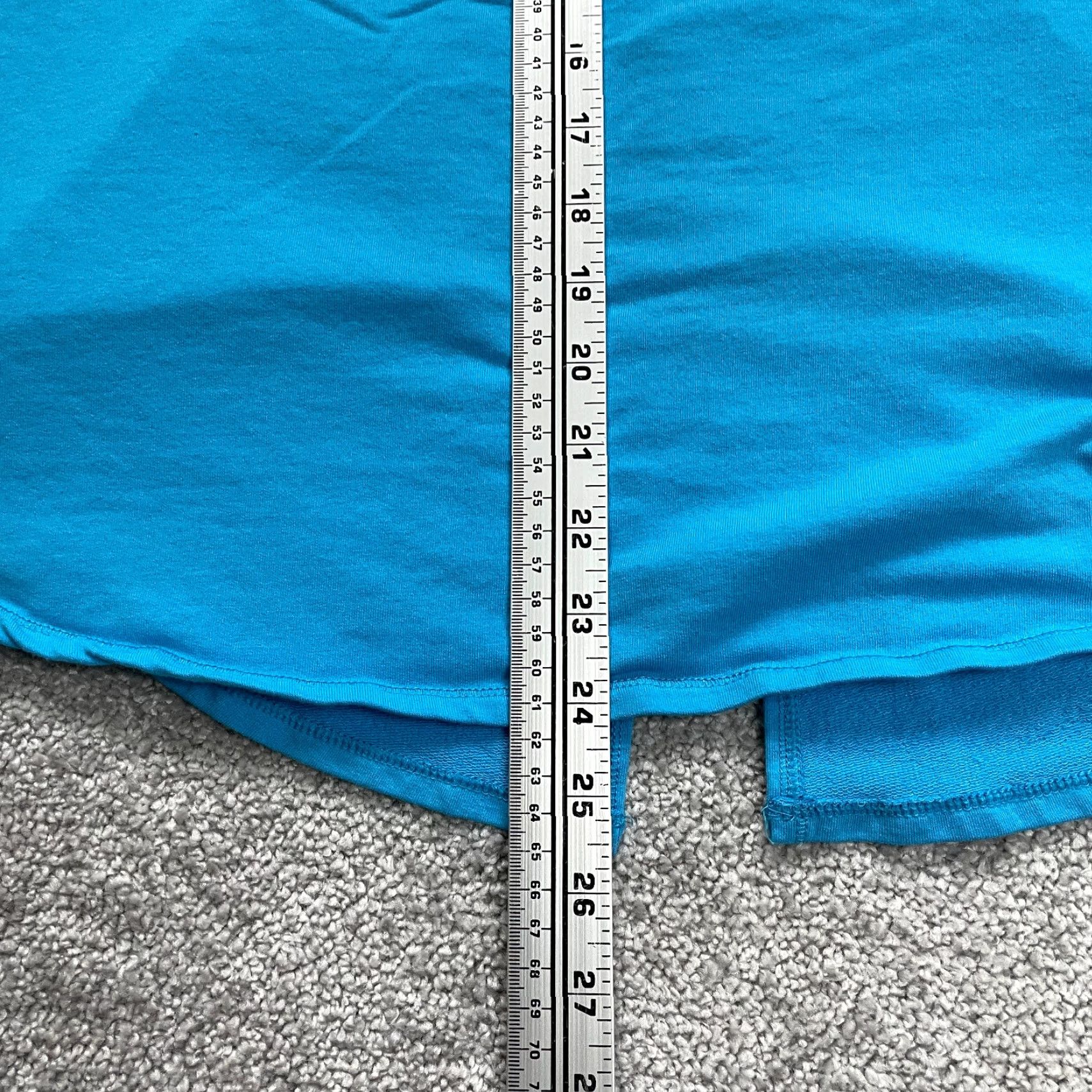 Vintage VINTAGE Chico's Zenergy T-Shirt Women Large Blue Casual Short Sleeve Cotton Modal Spandex 90s Size L / US 10 / IT 46 - 3 Thumbnail
