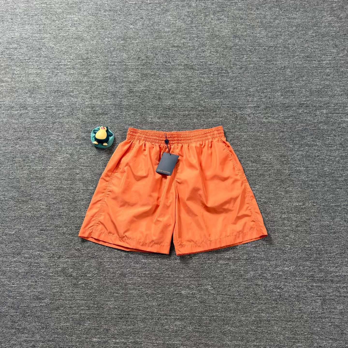 Louis Vuitton Louis Vuitton Orange Damoflage Shorts | Grailed