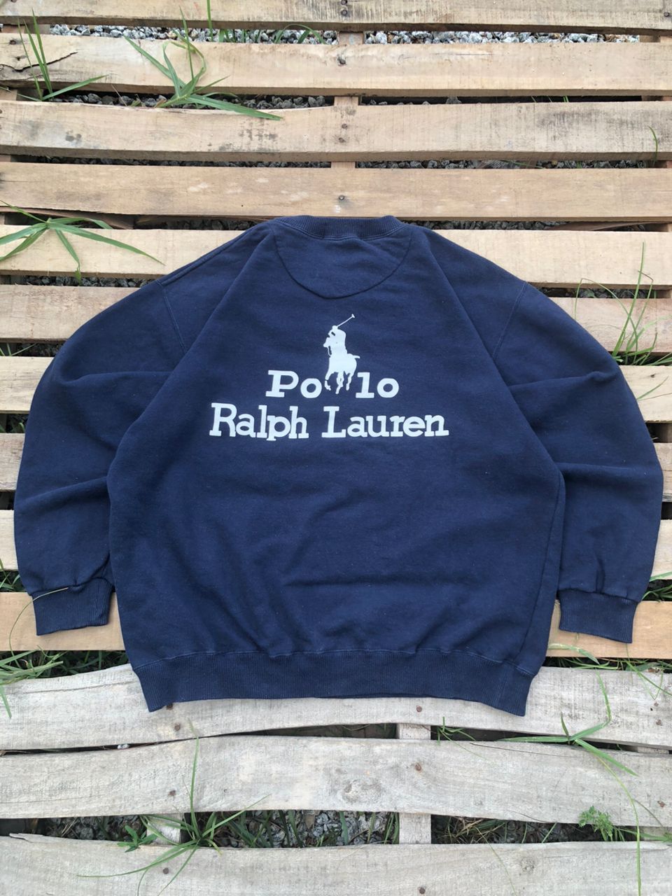 Polo Ralph Lauren Vintage Polo Ralph Lauren Big Logo Sweatshirt Size US L / EU 52-54 / 3 - 1 Thumbnail