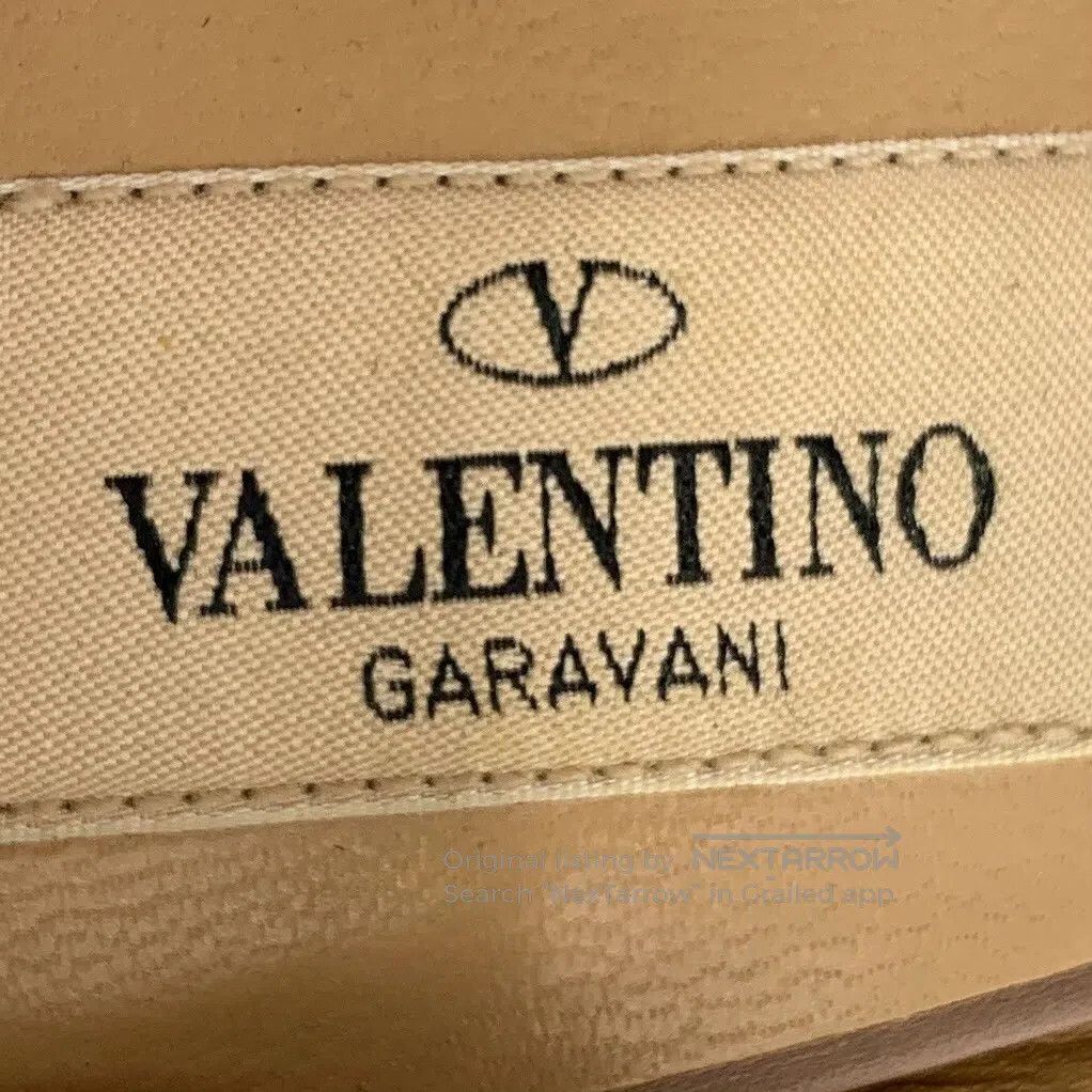 Valentino Valentino Color Blocked Transparent Stud Design Round Toe Size US 4.5 / IT 34.5 - 7 Thumbnail