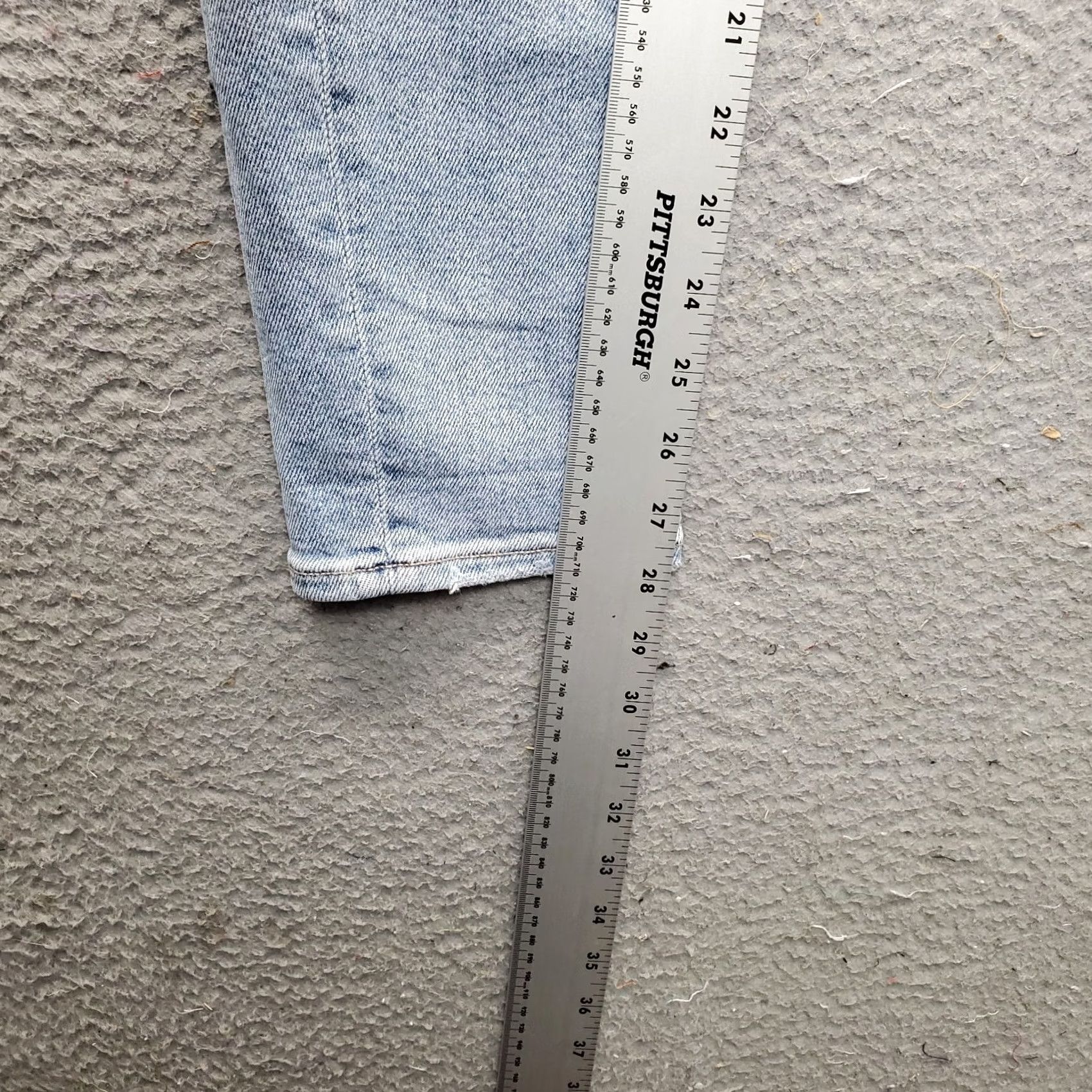 American Eagle Outfitters American Eagle Outfitters Skinny Jeans Womens 0 Blue Denim Distressed 5-Pocket Jeans Womens Size 0 Blue Denim Distressed 5-Pocket Size 25" / US 0 / IT 36 - 4 Thumbnail