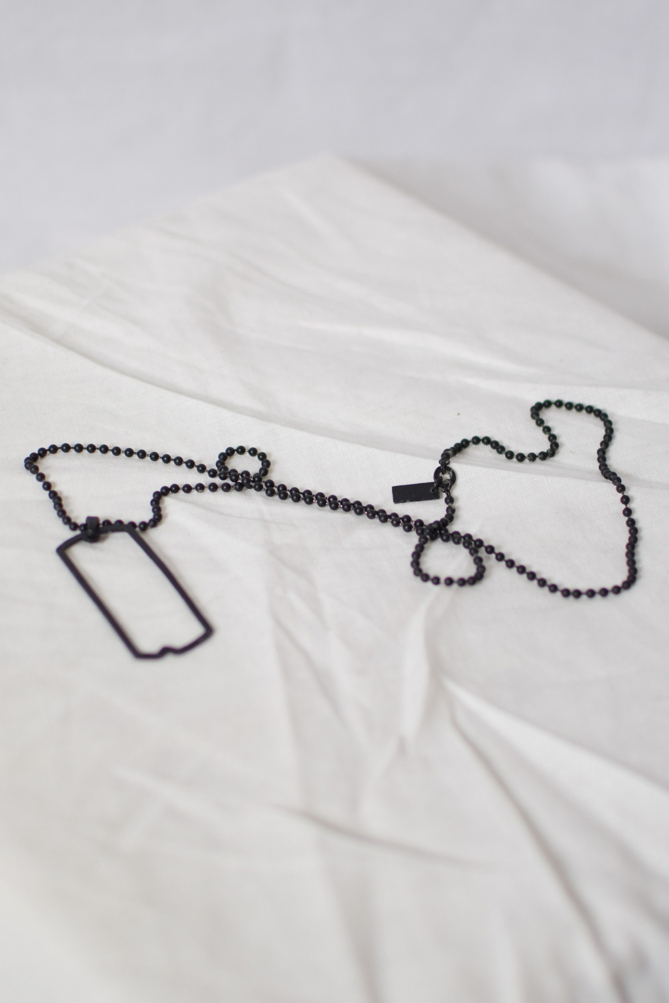 Julius Julius PS17 Dogtag Necklace - 567ACU1 Size ONE SIZE - 1 Thumbnail