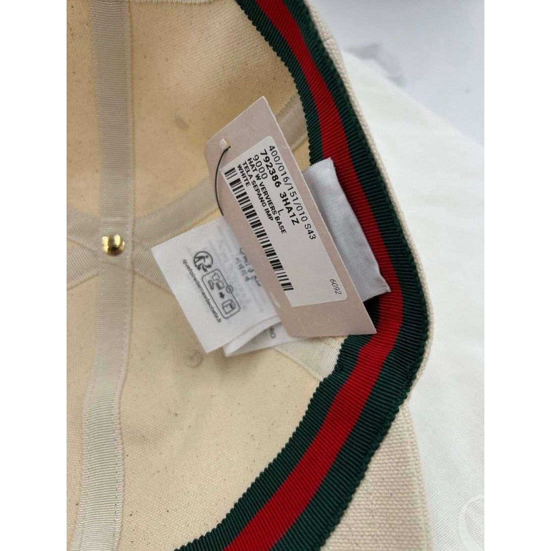 Gucci Unisex, Gucci, gold logo baseball cap size large Size ONE SIZE - 7 Thumbnail