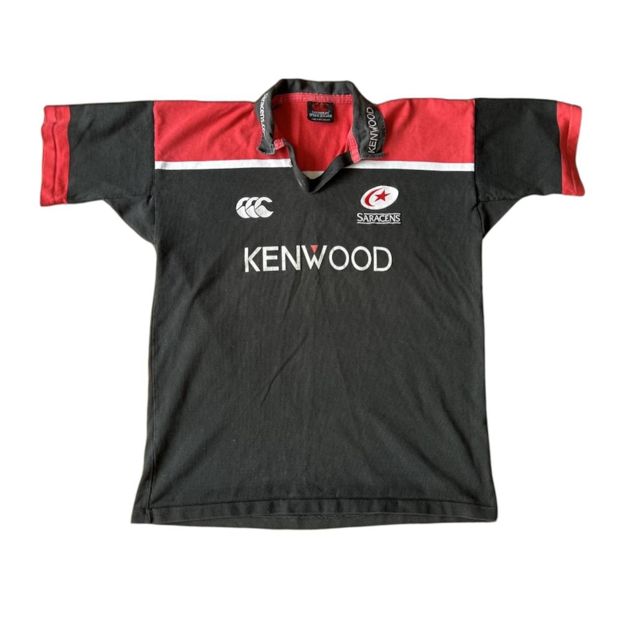 Canterbury of New Zealand 2000/01 SARACENS HOME RUGBY UNION SHIRT JERSEY CANTERBURY Size US XXL / EU 58 / 5 - 1 Thumbnail