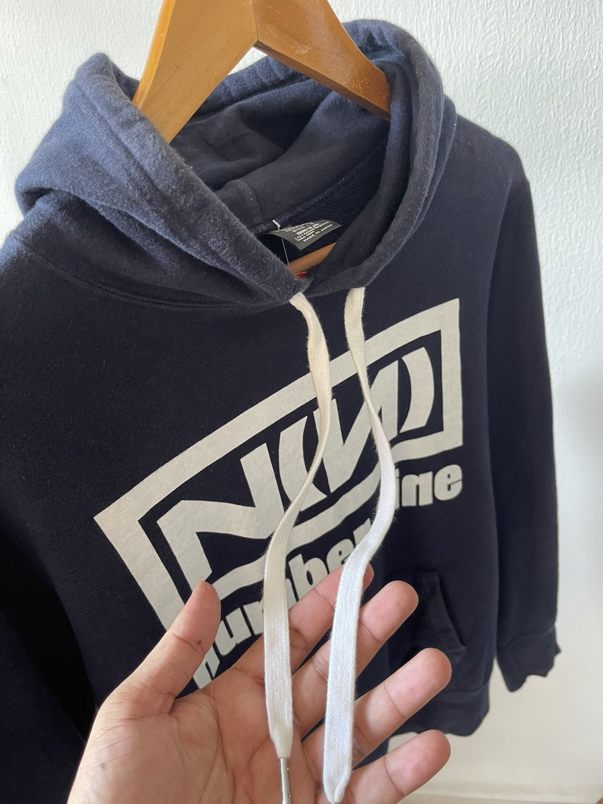 Number (N)ine Number Nine Spell Out Hoodie Size US M / EU 48-50 / 2 - 4 Thumbnail