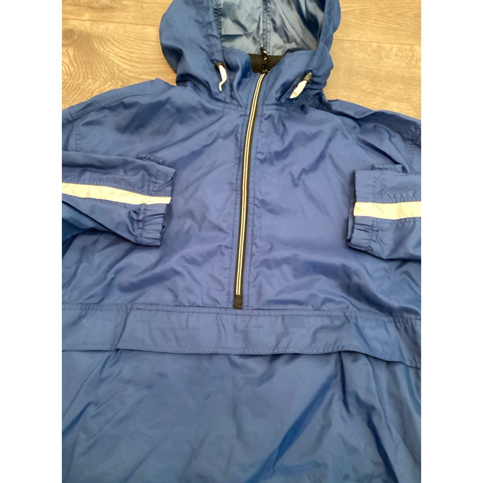 Nike VINTAGE Nike Windbreaker Jacket S9 SFD Adult Men XL Blue 90s Sports Lightweight Zipped Pockets 1/4 Zip Size US XL / EU 56 / 4 - 2 Thumbnail