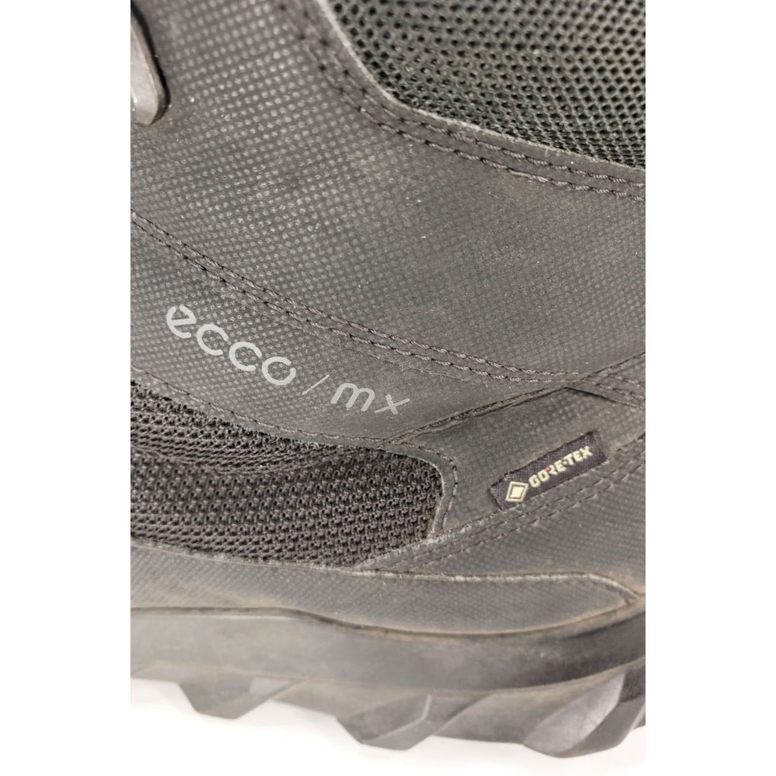 Ecco Ecco MX GTX Black, Goretex Waterproof Hiking Boots Mens 9-9.5 M Ankle Boots Waterproof Hiking Shoes Mens 9-9.5 Black ECCO 43 EU 9 UK 9 US Size US 9.5 / EU 42-43 - 6 Thumbnail