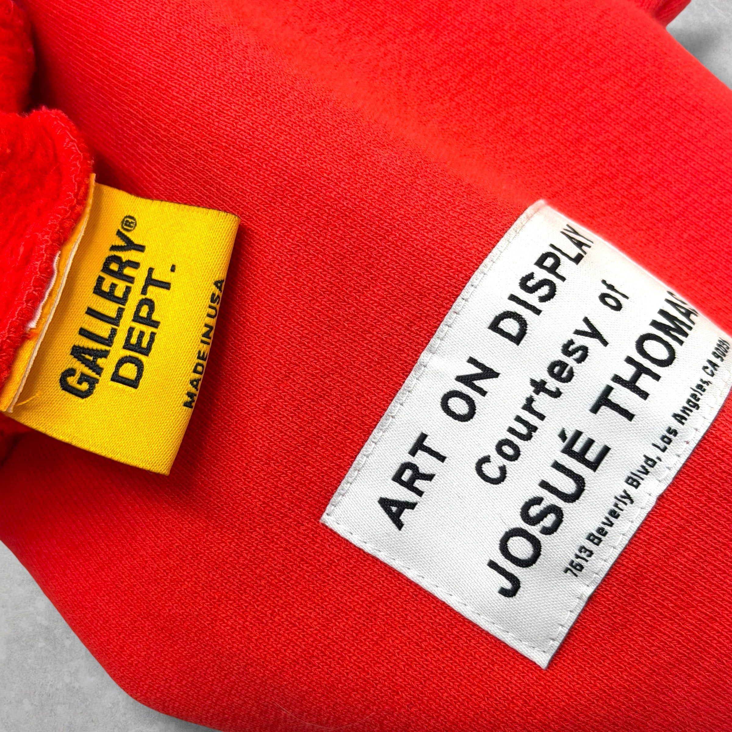 Gallery Dept. Gallery Dept. Musique Red Crewneck XL Size US XL / EU 56 / 4 - 4 Thumbnail