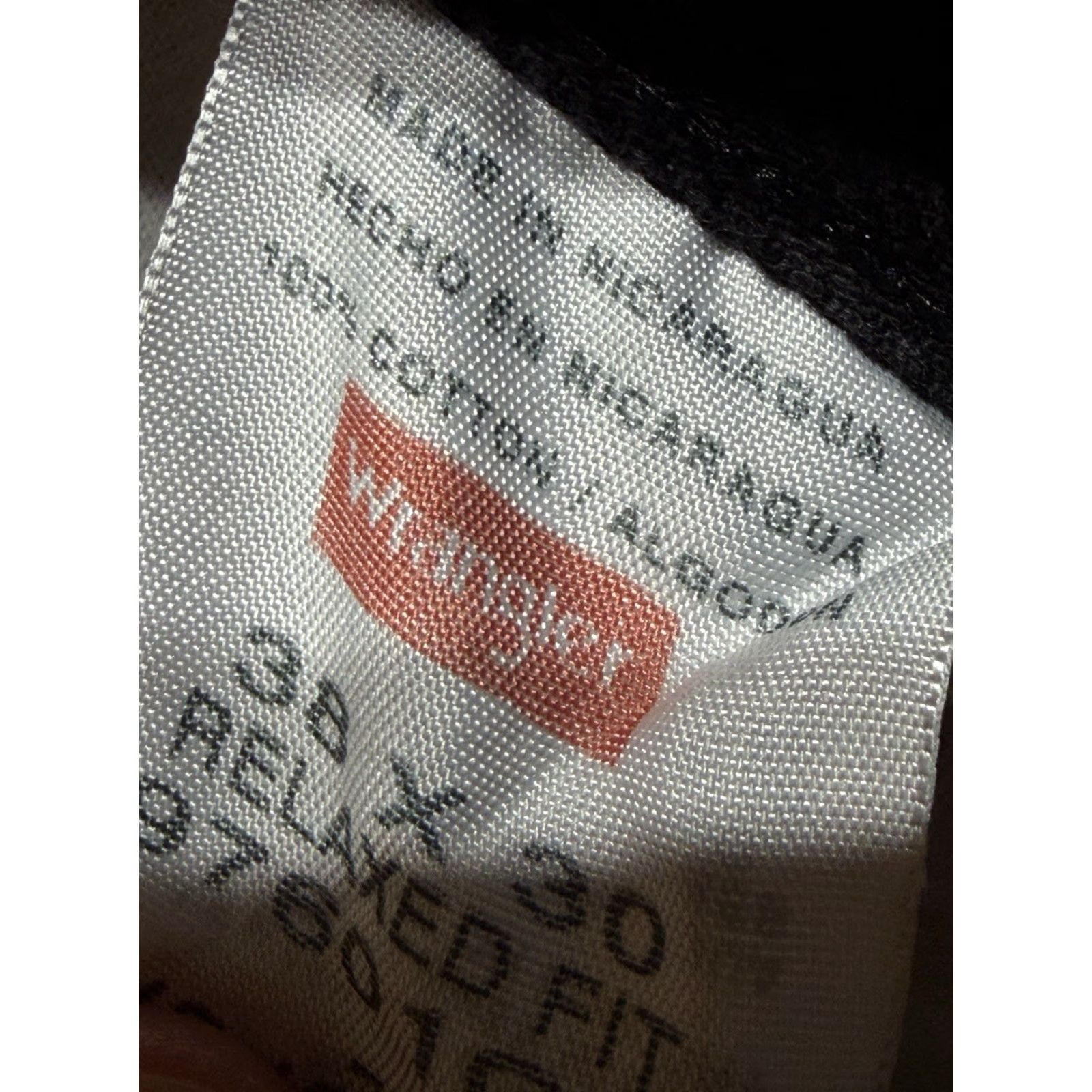 Wrangler Wrangler Relaxed Fit Jeans Men 38 Black Denim 38X30 EUC Size US 38 / EU 54 - 4 Thumbnail