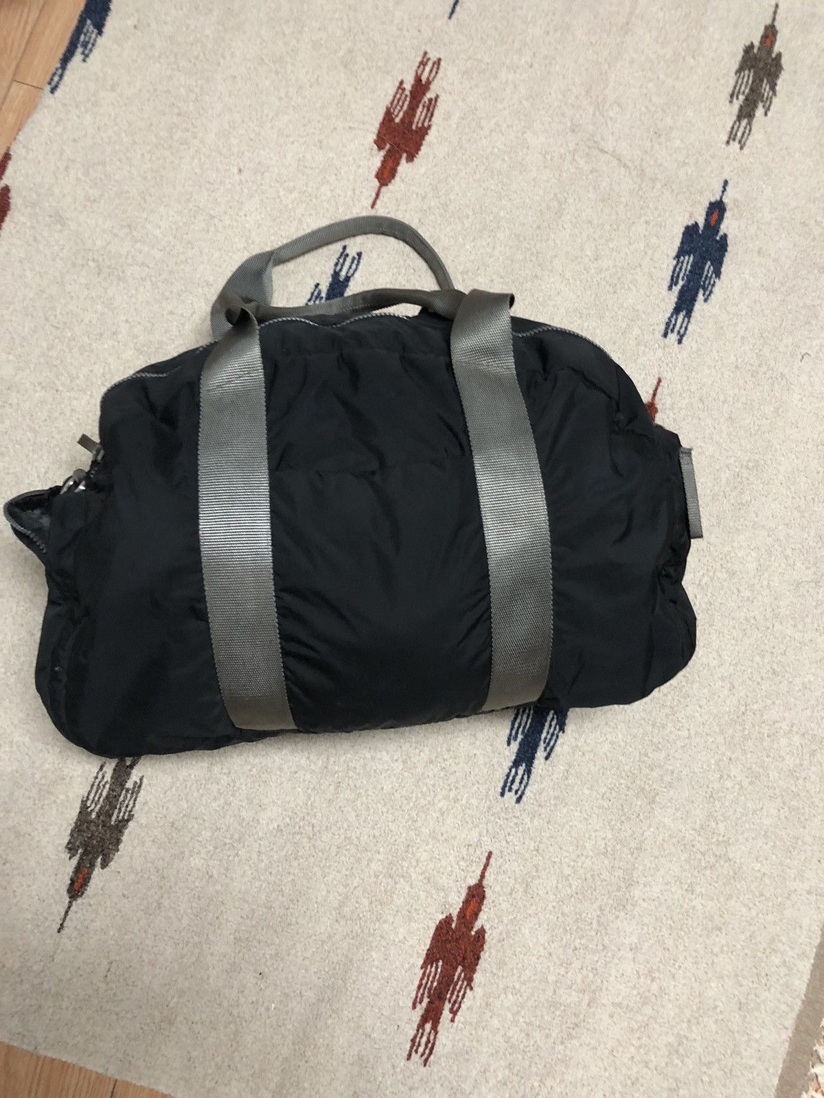 Prada 2000's Yellow Weekend Gymbag Size ONE SIZE - 8 Thumbnail