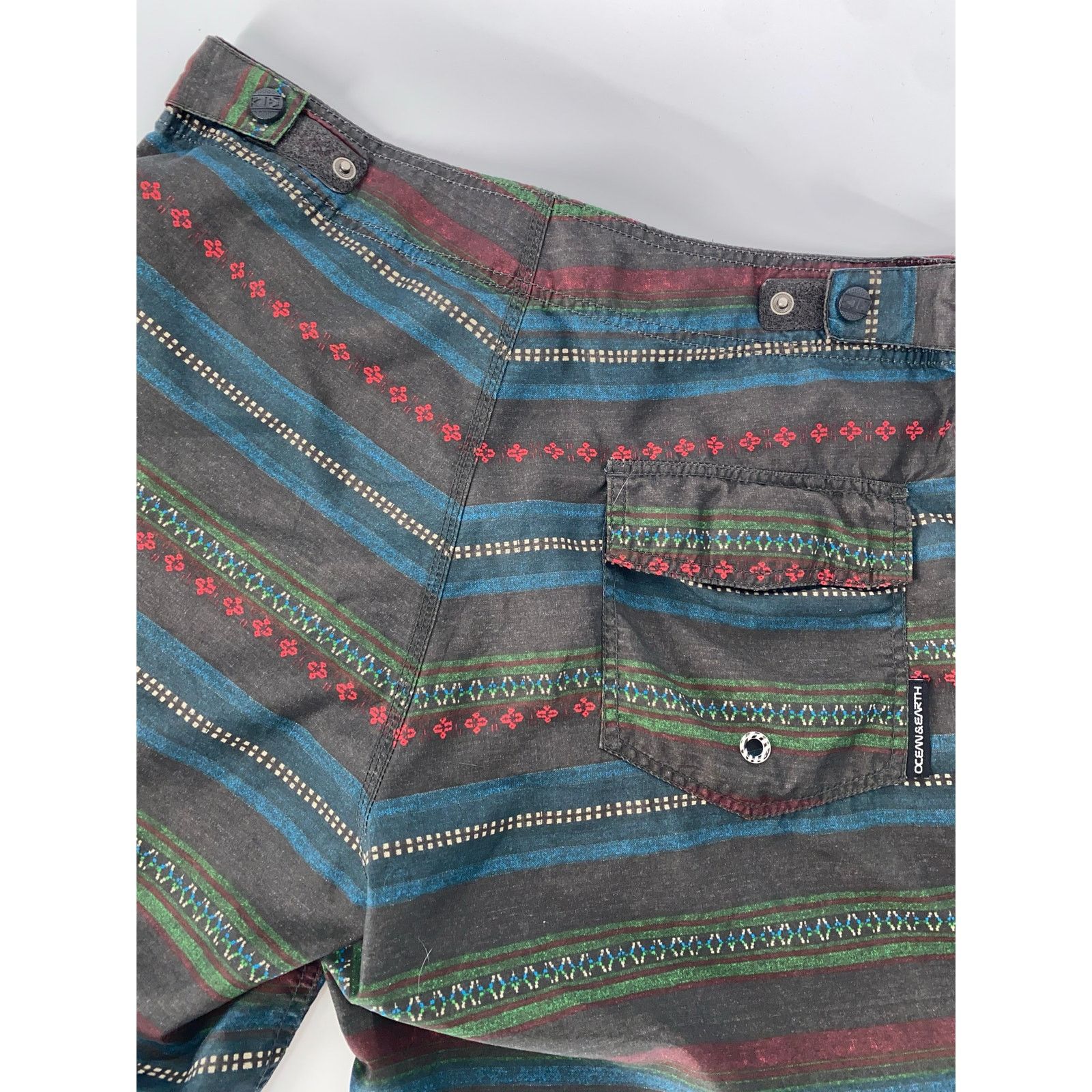 Ocean Current Ocean & Earth Mens Swimming Trunks Size US 33 - 7 Thumbnail