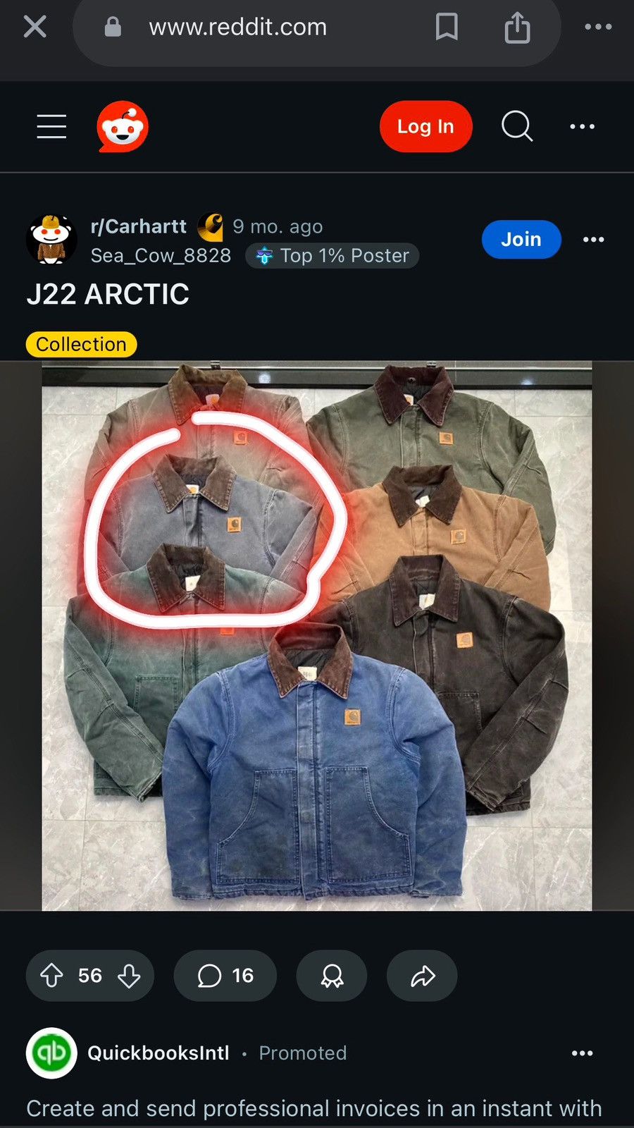 Carhartt × Carhartt Wip × Vintage J22 PTL - USA 00’s Carhartt Artic Jacket Size US XL / EU 56 / 4 - 9 Thumbnail