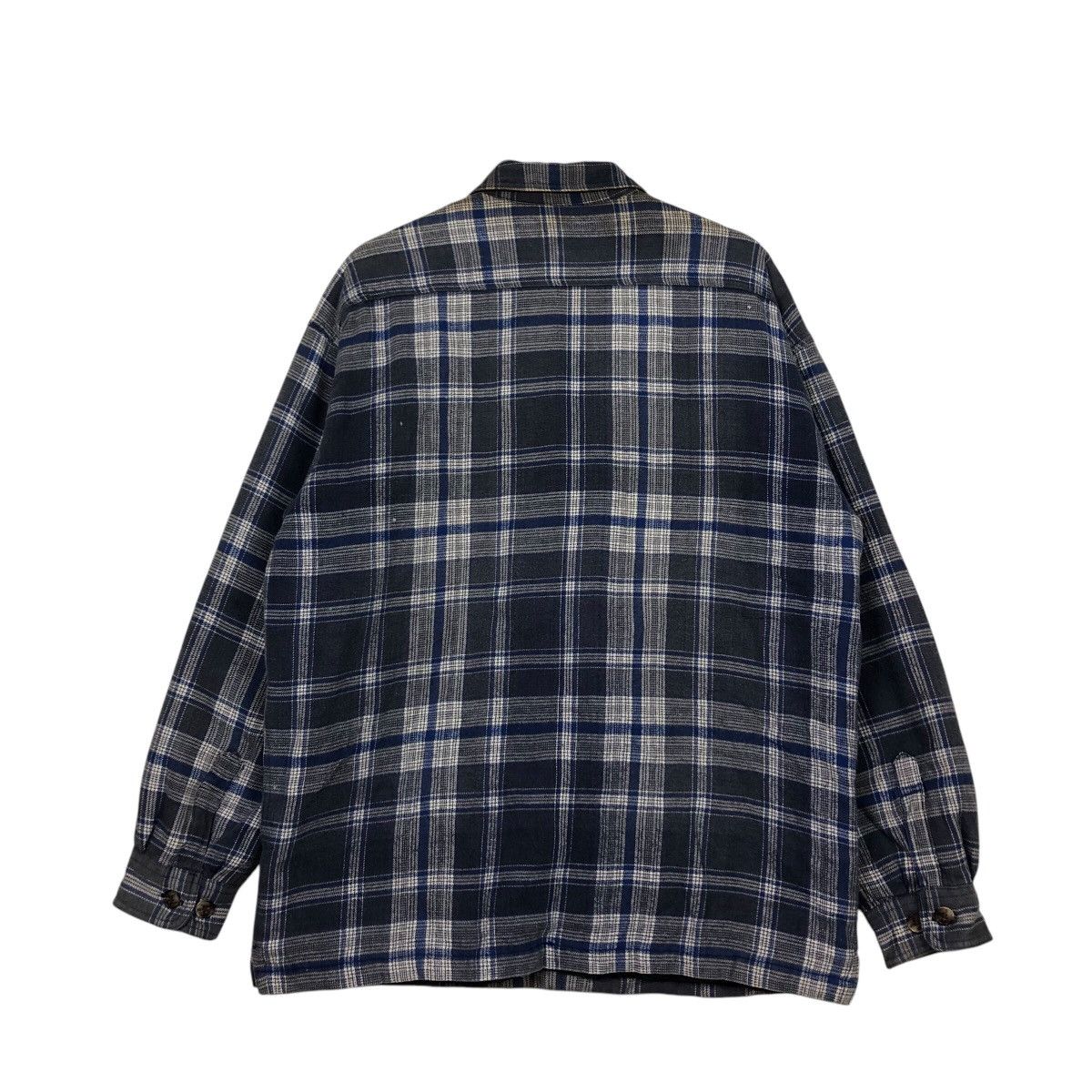 Japanese Brand × Vintage 📌Vintage Chore Work Equipment Jacket Tartan Issey Miyake Size US M / EU 48-50 / 2 - 9 Thumbnail