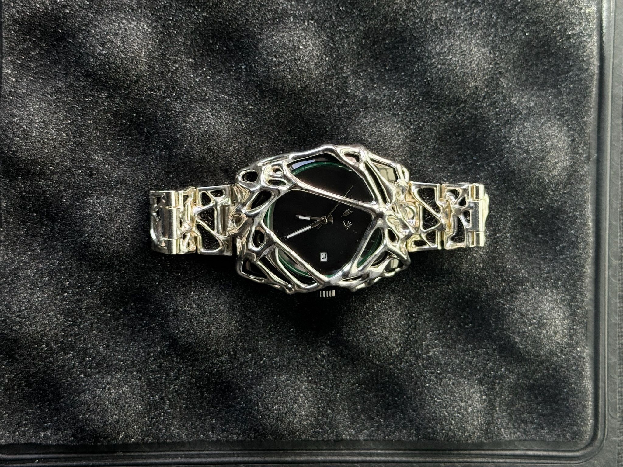 Alabaster Industries Alabaster Industries - Silver Sinew in Olive Green Size ONE SIZE - 9 Thumbnail