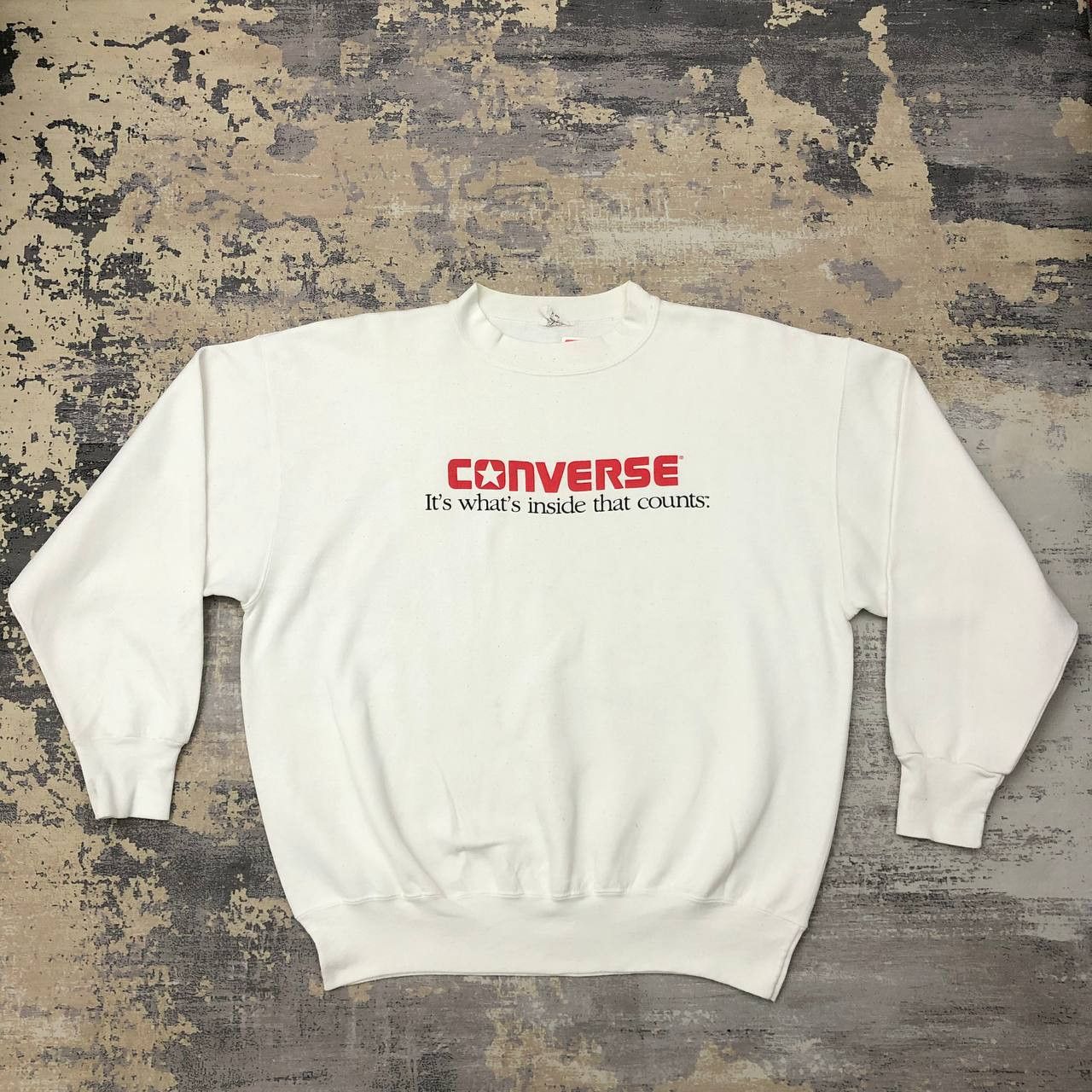 Converse Y274 VTG 90s CONVERSE U.S.A SWEATSHIRT Size US XL / EU 56 / 4 - 1 Thumbnail