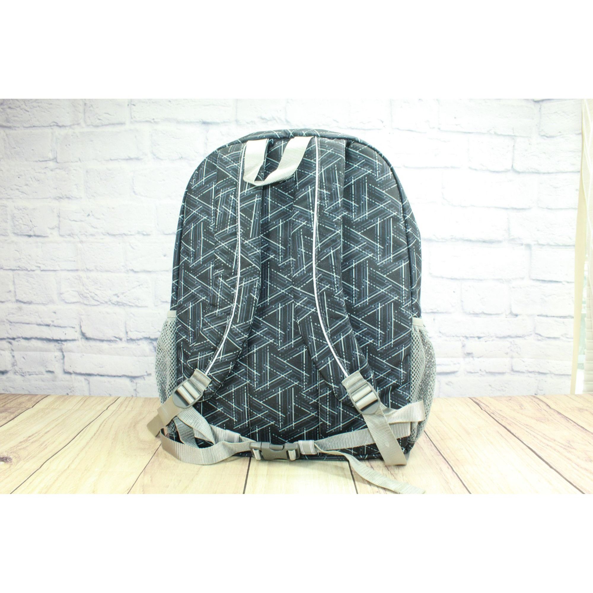 L.L. Bean LL Bean Unisex Book School Backpack Triangles Print Size ONE SIZE - 3 Thumbnail
