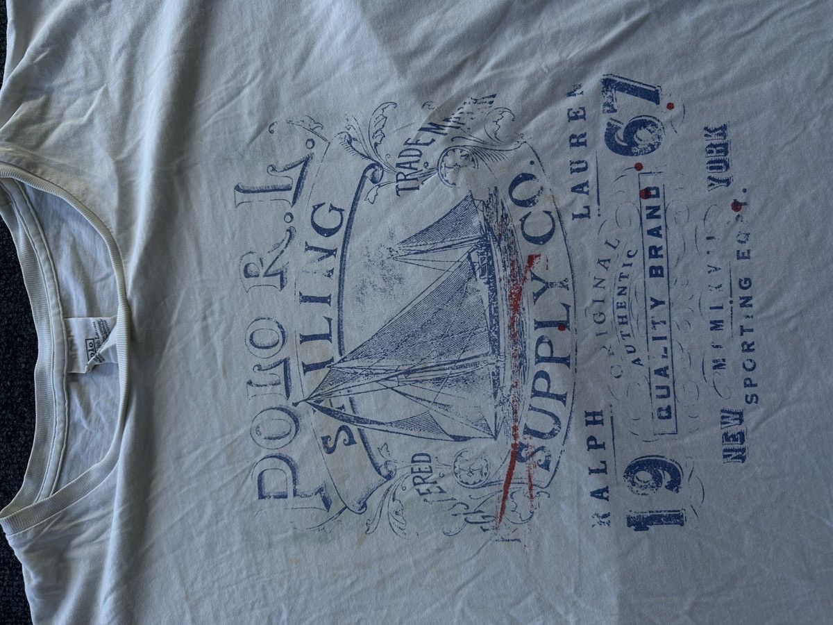 Polo Ralph Lauren SAILING SUPPLY CO 🚨 RALPH LAUREN NATIVE USA T-SHIRT Size US L / EU 52-54 / 3 - 5 Thumbnail