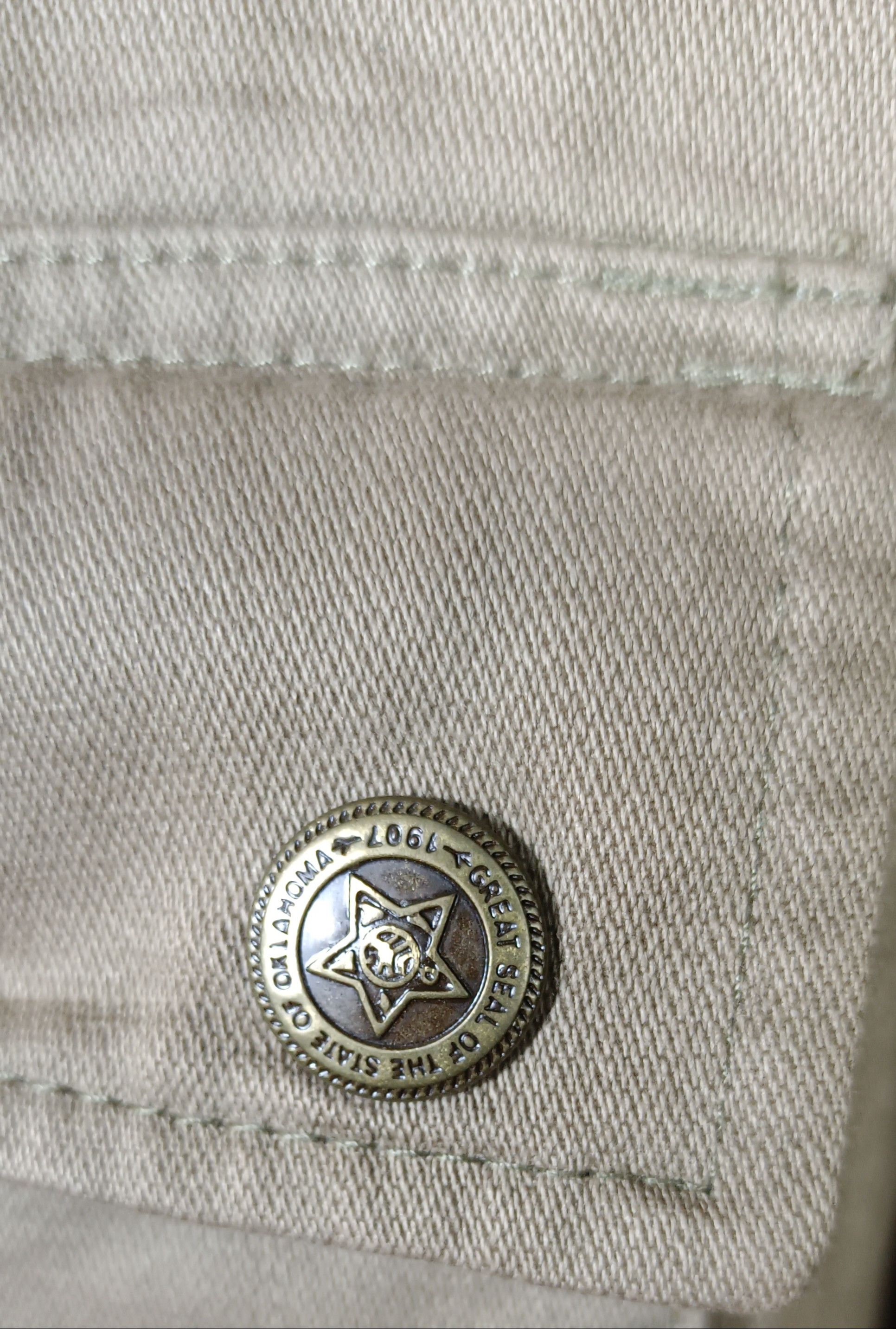 Japanese Brand 🇯🇵💥Great Seal of the state of oklahoma Size US S / EU 44-46 / 1 - 7 Thumbnail