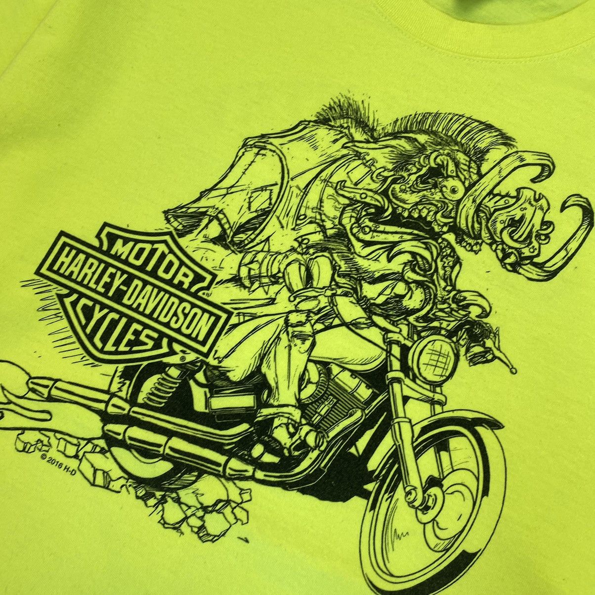 Band Tees Vintage Harley Davidson 2012 Big Graphic logo rock band tee Size US XL / EU 56 / 4 - 4 Thumbnail