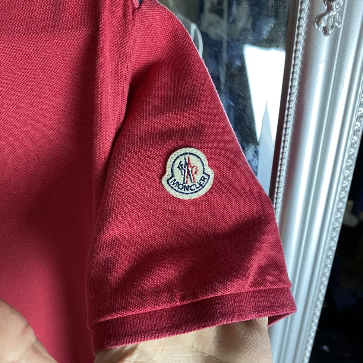 Moncler Moncler Polo Shirt Luxury L size Size US L / EU 52-54 / 3 - 3 Thumbnail