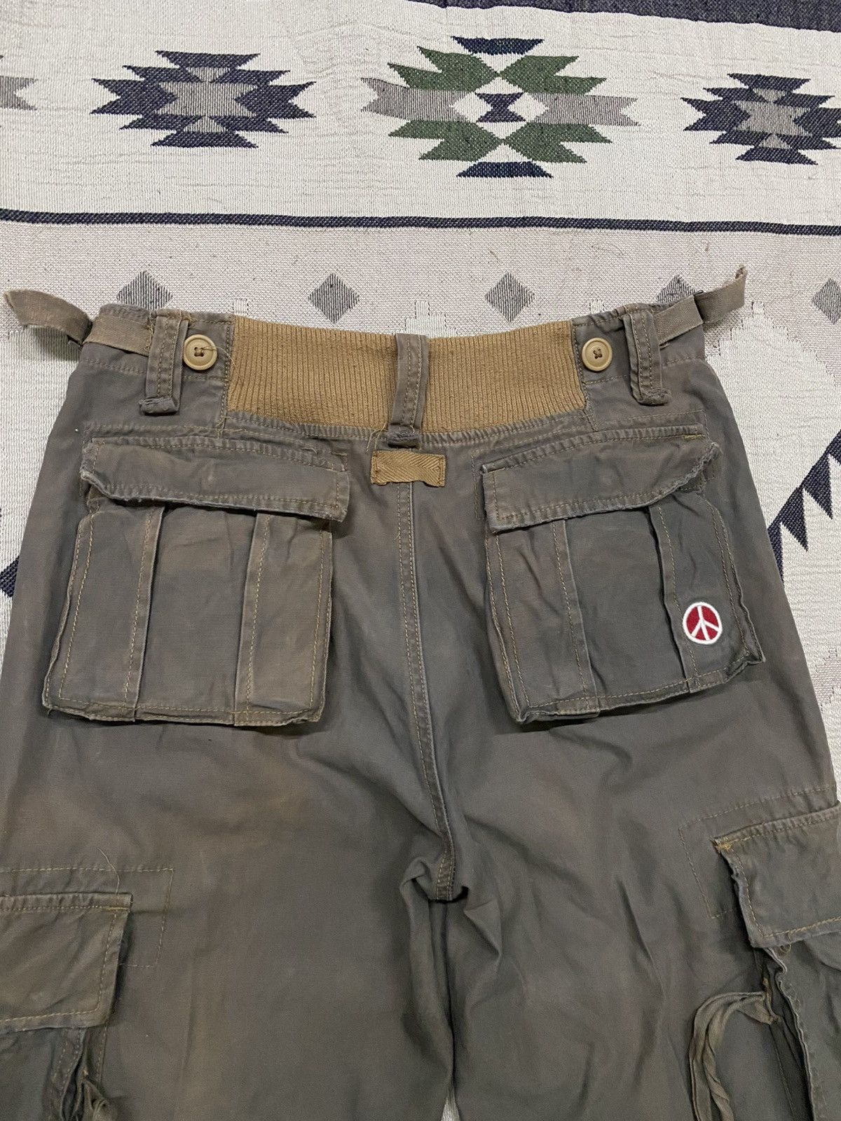 If Six Was Nine 2000s IFSIXWASNINE STYLE BONDAGE MULTIPOCKET CARGO PANT Size US 30 / EU 46 - 24 Thumbnail