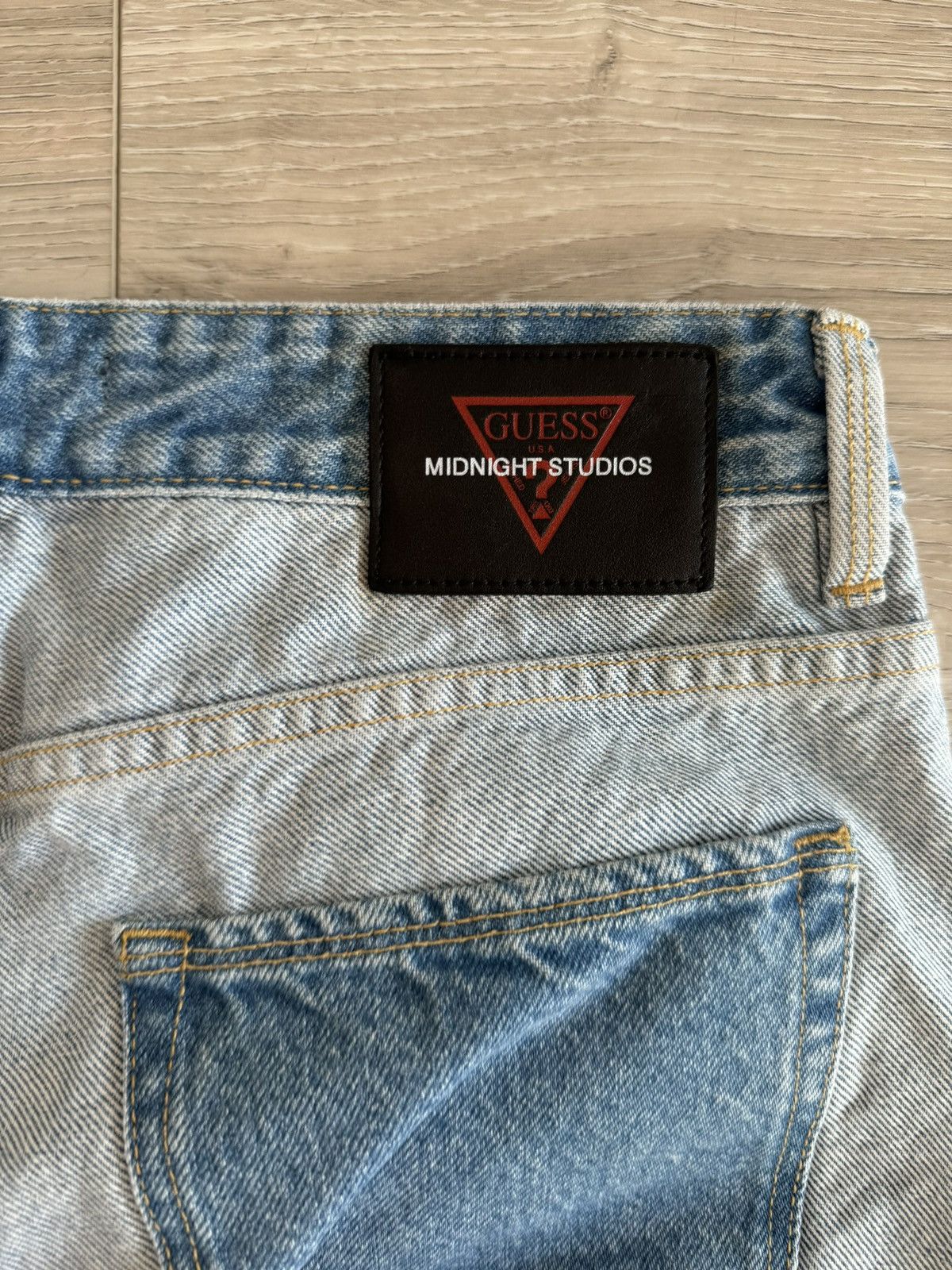 Guess Shane Gonzalez Reverse Two-Tone Denim Size US 30 / EU 46 - 6 Thumbnail