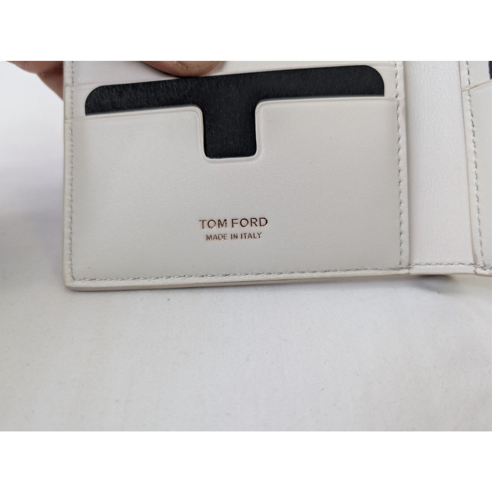 Tom Ford o1rshd1 Size: OS / Real Alligator Wallet in White Size ONE SIZE - 6 Thumbnail
