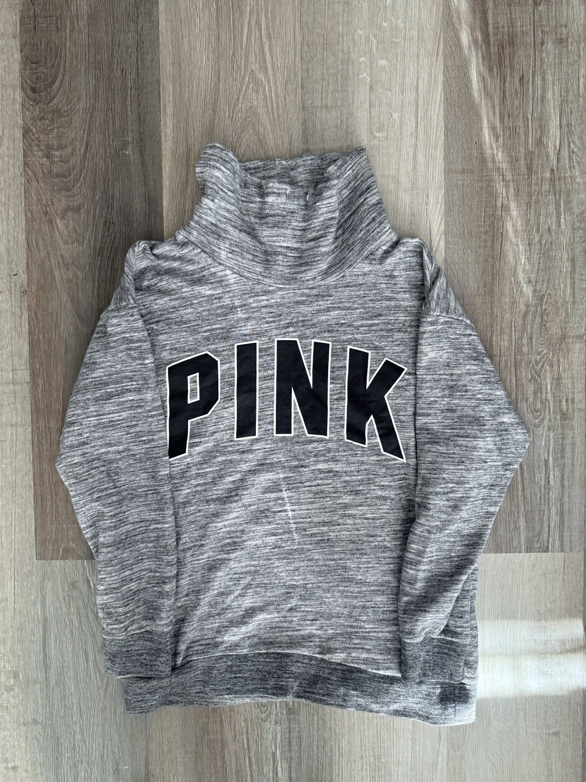 Pink × Vintage Pink Victoria Secret Sweatshirt Gray Pullover Sweater Womens Size US XS / EU 42 / 0 - 1 Thumbnail