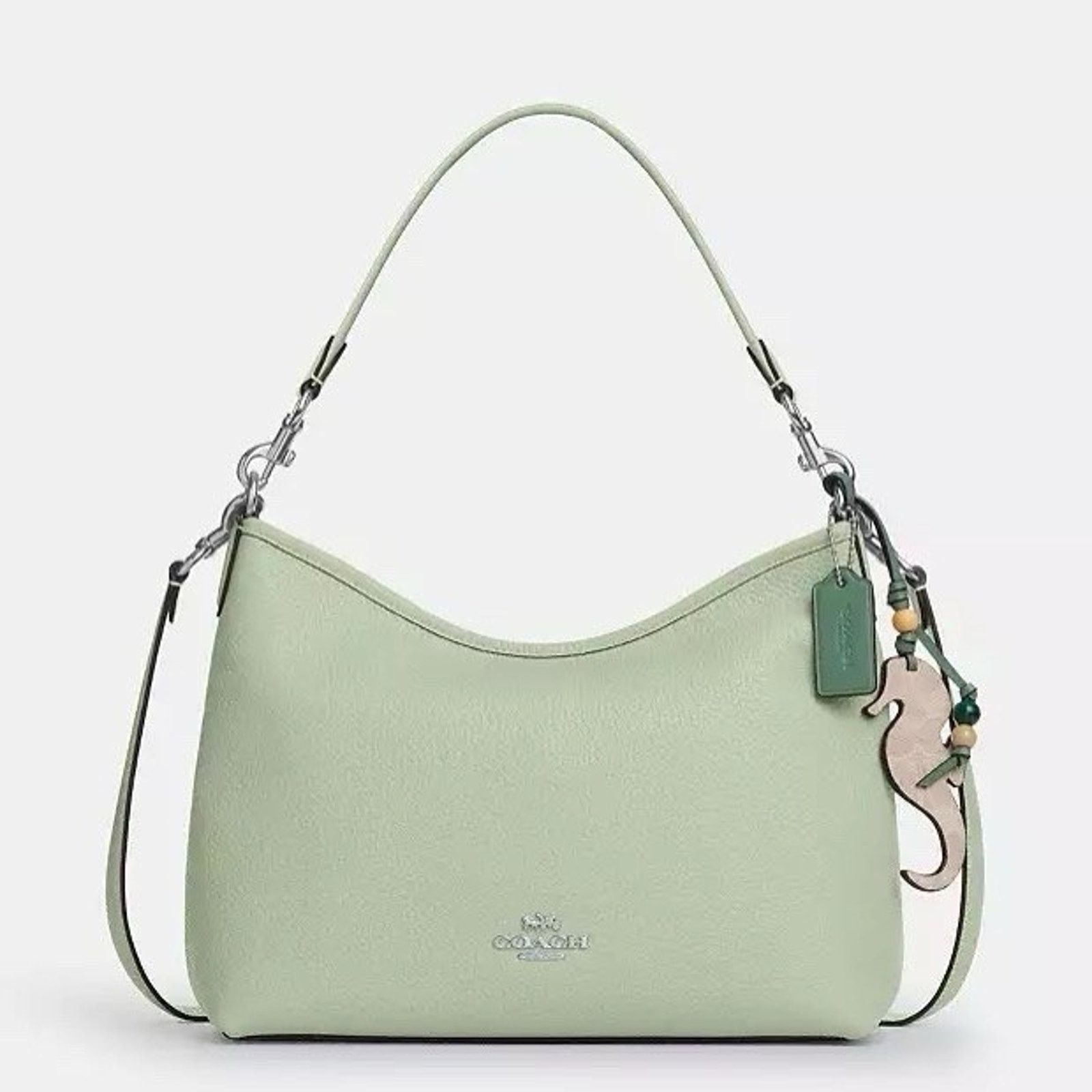 Coach NWT Coach Laurel Shoulder Bag Seahorse Charm CBH82 Size ONE SIZE - 7 Thumbnail