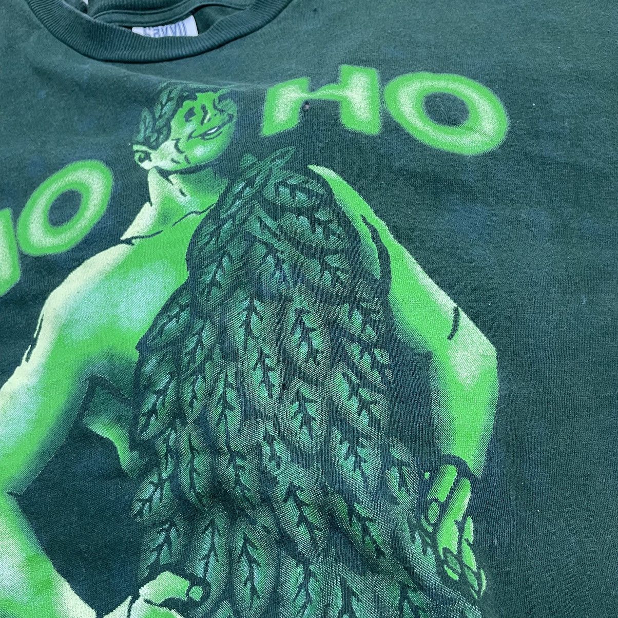 Vintage 🔥LAST PRICE🔥 VTG 1996 Pillsbury Jolly Green Giant Weed Tee Size US XL / EU 56 / 4 - 18 Thumbnail