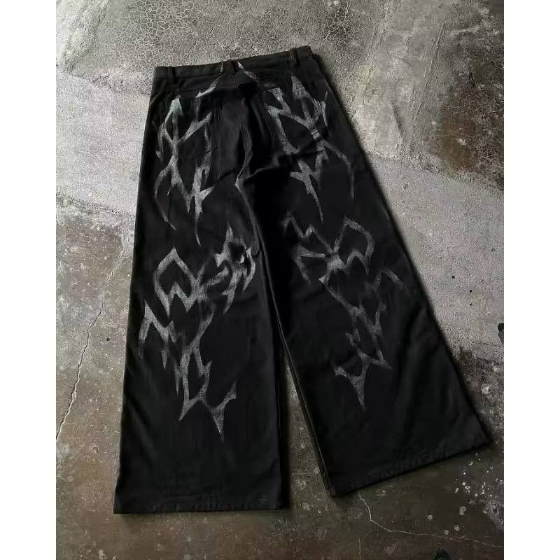 Japanese Brand × Vintage gradient print jeans Size US 36 / EU 52 - 2 Thumbnail