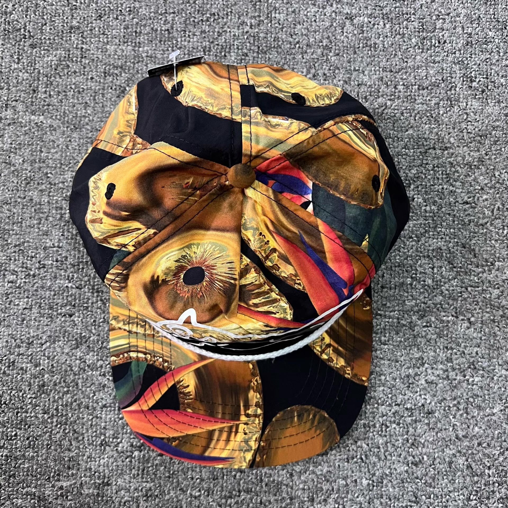 Billionaire Boys Club BBC ICECREAM Flying Dog Flat Brim Baseball Cap Q7 Size ONE SIZE - 3 Thumbnail