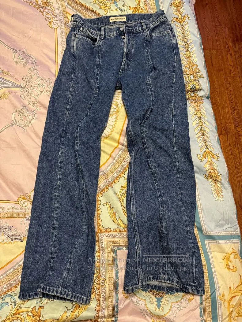 Y/Project Y/PROJECT Size 31 Twisted jeans Size US 31 - 1 Thumbnail