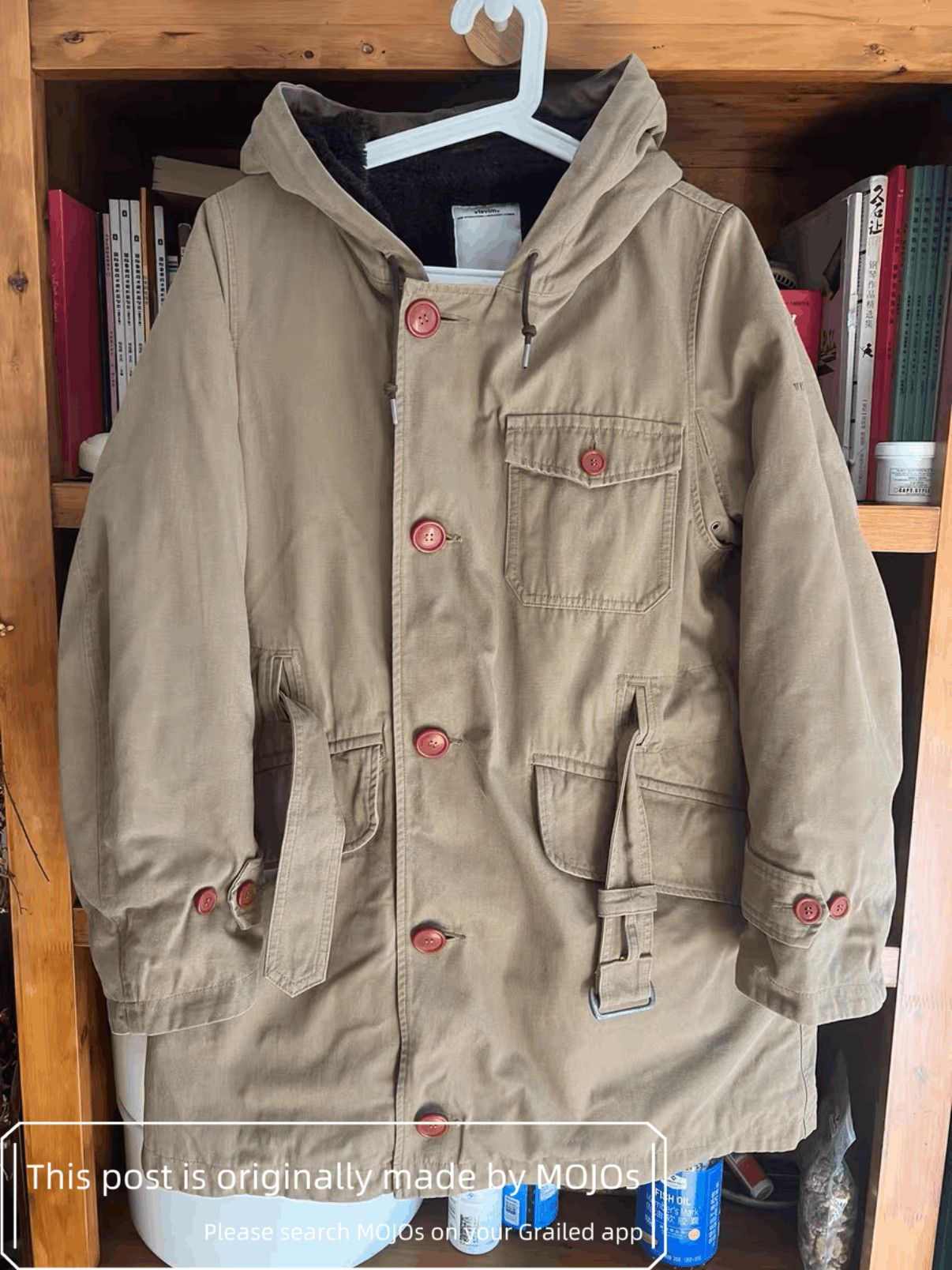 Sz Visvim 17AW Admiral Wool Alpaca Parka M42 mojos1229