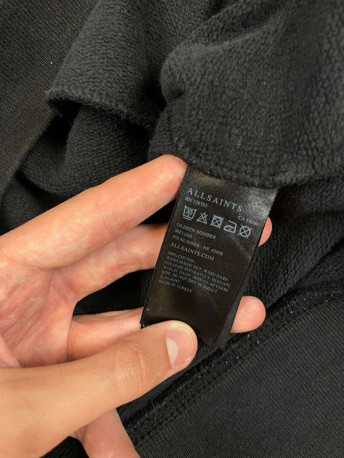 Allsaints Vintage allsaints bomber jacket size M logo washed Size US M / EU 48-50 / 2 - 3 Thumbnail