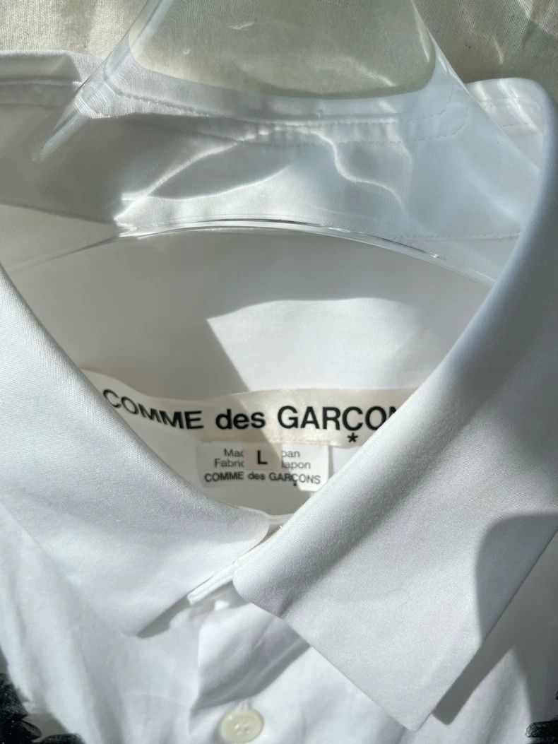 Comme des Garcons Comme Des Garcons Black embossed shirt 2506-Nextarrow Size L / US 10 / IT 46 - 6 Thumbnail