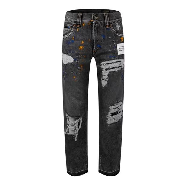 image of Dolce Gabbana O1G2R1Mq0324 Jeans In Multicolor, Men's