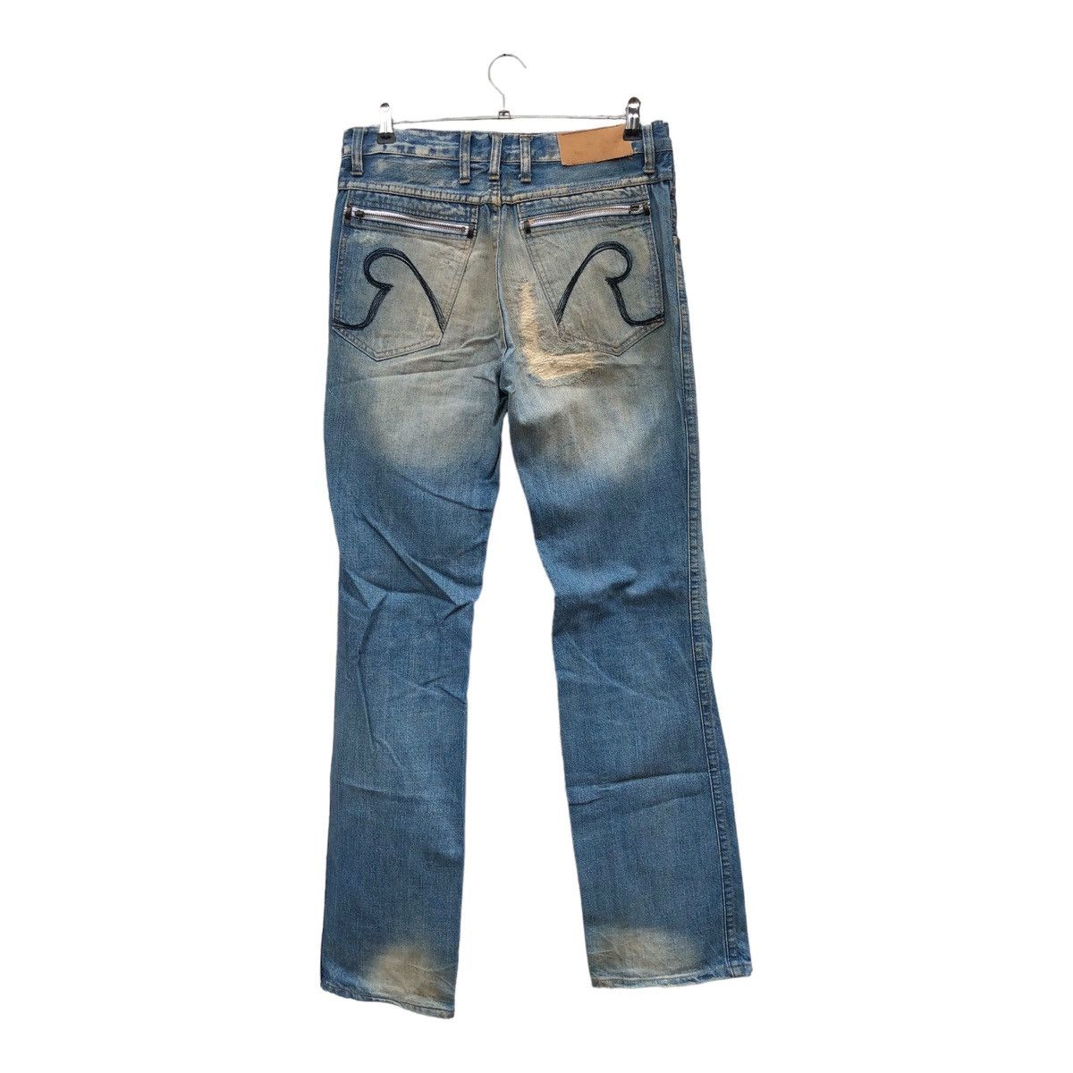 Replay Replay Jeans Destress Denim Straight Cut Size US 32 / EU 48 - 2 Thumbnail