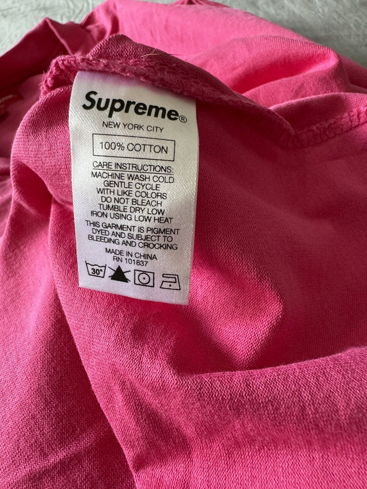 Supreme Supreme Overdyed Long Sleeve Shirt SS20 Relaxed Fit Size US L / EU 52-54 / 3 - 5 Thumbnail