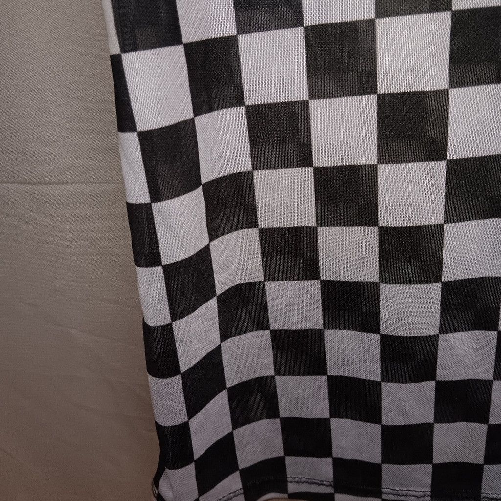 Other SweetLilac, black/white checkered shirt, ladies xs, euc Size XS / US 0-2 / IT 36-38 - 4 Thumbnail