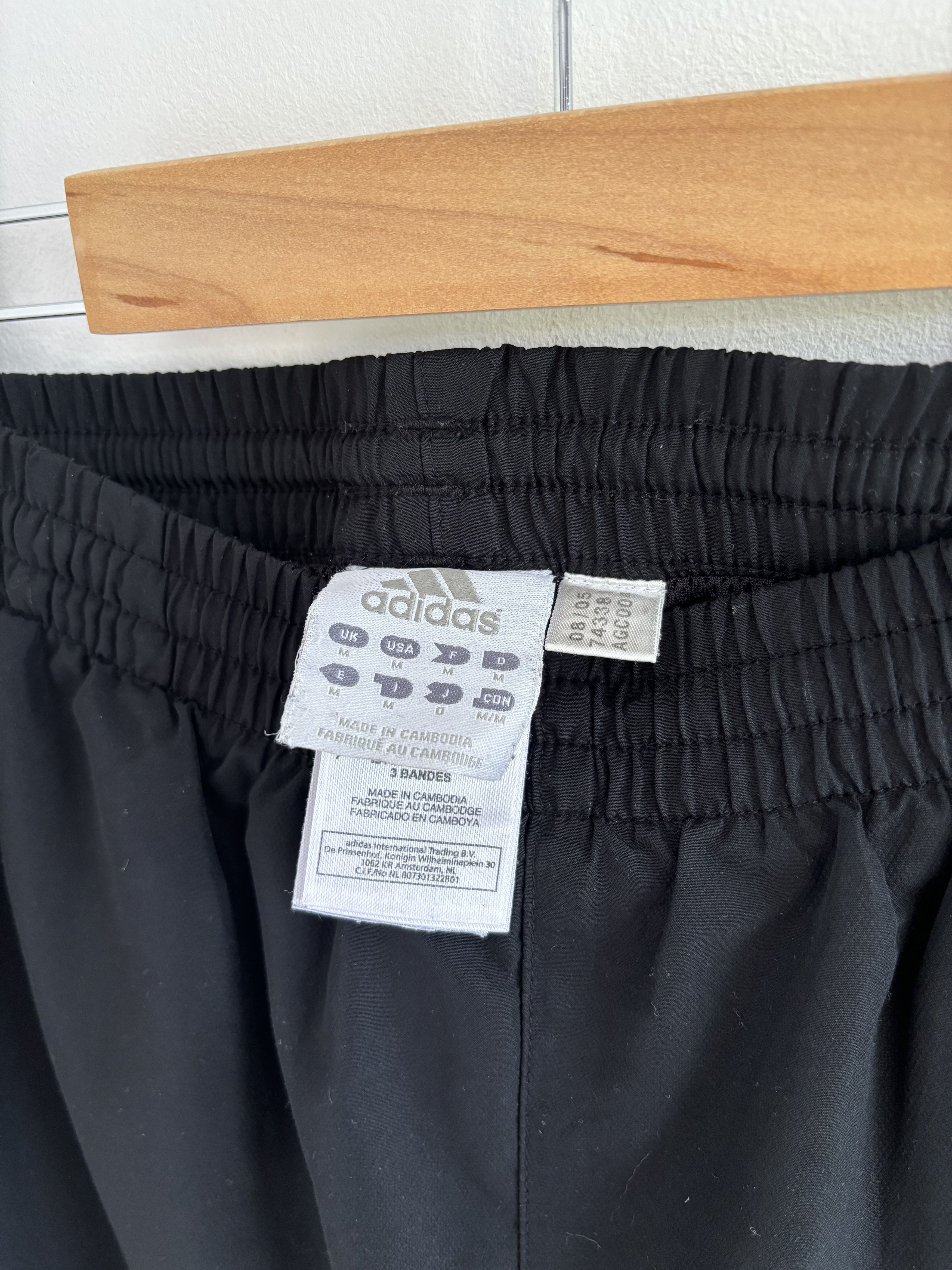 Adidas Vintage Adidas Parachute Y2K 3 Stripes Logo Trackpants Size US 32 / EU 48 - 4 Thumbnail