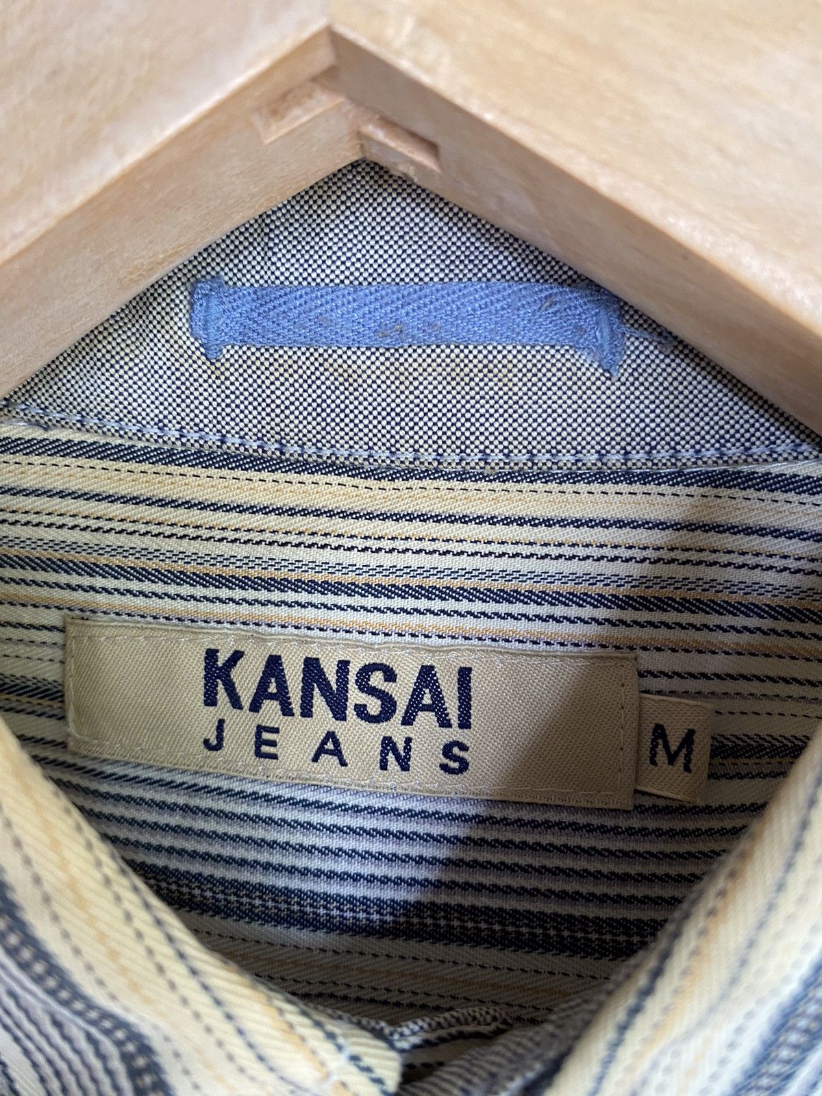Flannel Kansai Jeans Multipocket Stripe Design Flannel Shirt Size US M / EU 48-50 / 2 - 4 Thumbnail
