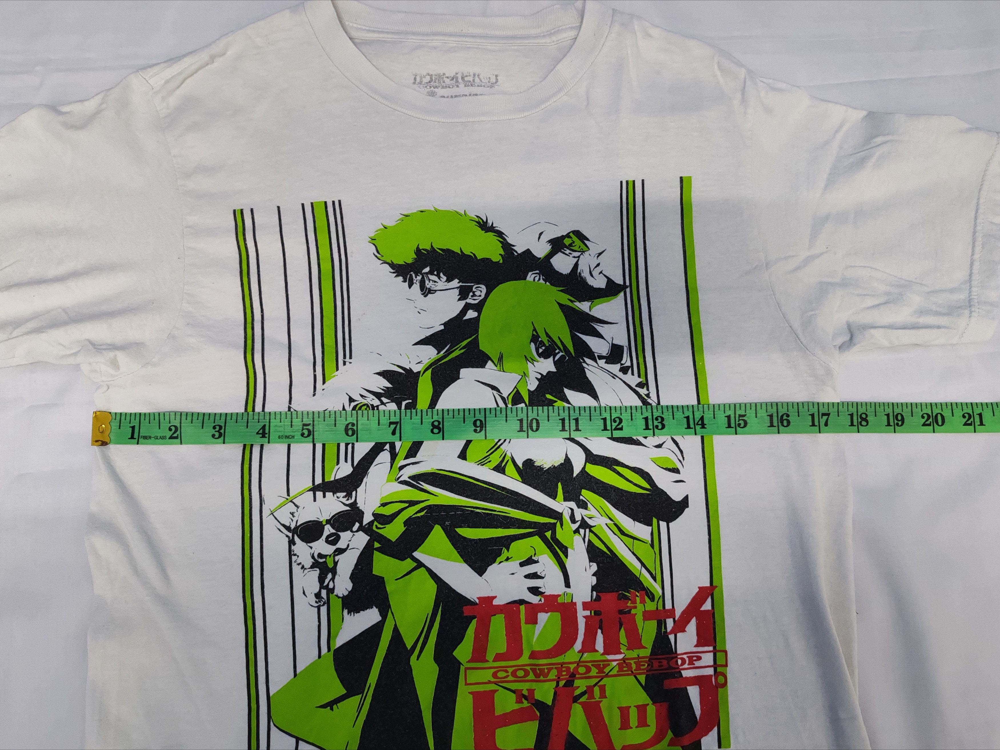 Anime Cowboy Bebop Japan Anime Tee Akira Evangelion Bleach Size US S / EU 44-46 / 1 - 4 Thumbnail