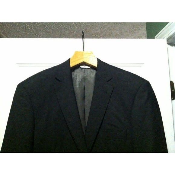Jhane Barnes JHANE BARNES MEN'S 100%WOOL SPORT COAT JACKET BLAZER SIZE:44 Size 44R - 2 Thumbnail