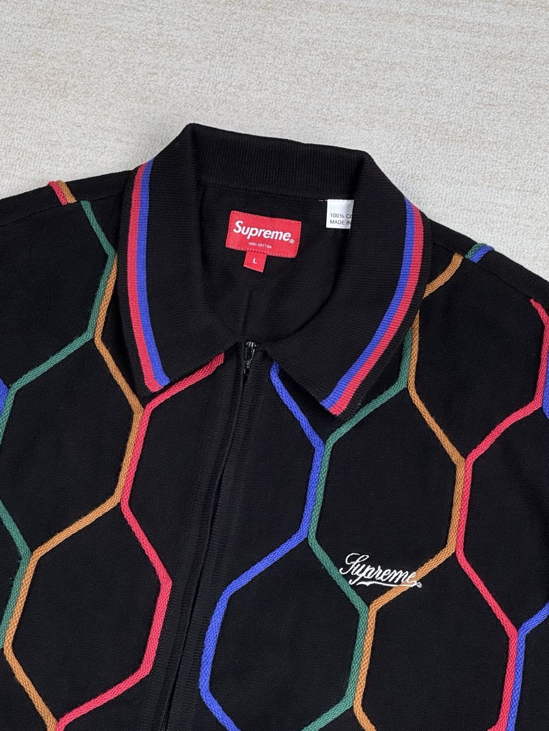 Supreme supreme knit polo Size US L / EU 52-54 / 3 - 2 Thumbnail
