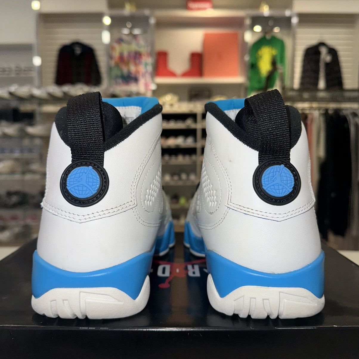 Jordan Brand Size 7.5 - Air Jordan 9 Retro 2024 Powder Blue - FQ8992-101 Size US 7.5 / EU 40-41 - 4 Thumbnail