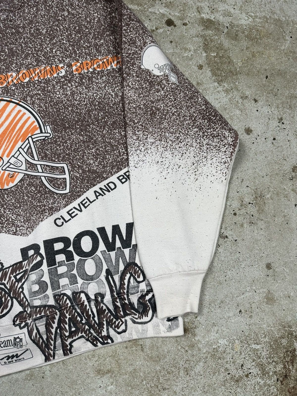 NBA × NFL × Vintage Vintage Magic Johnson Cleveland Browns All over Print Crew Size US M / EU 48-50 / 2 - 12 Thumbnail