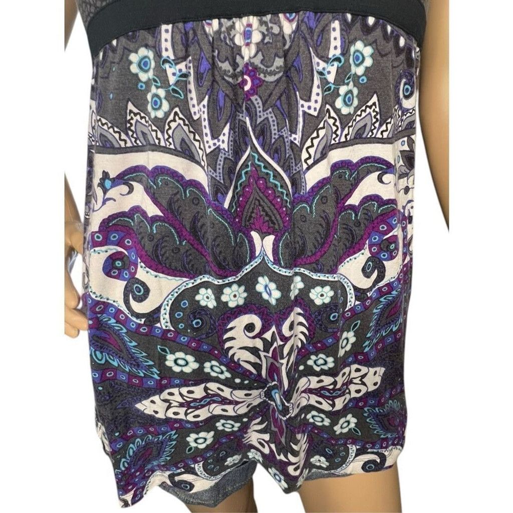 Athleta Athleta Boho Athletic Stretchy Tank Top With Built In Bra Size L / US 10 / IT 46 - 3 Thumbnail